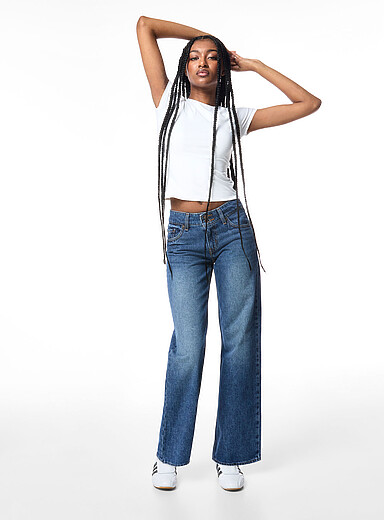 Le jean Superlow ample
