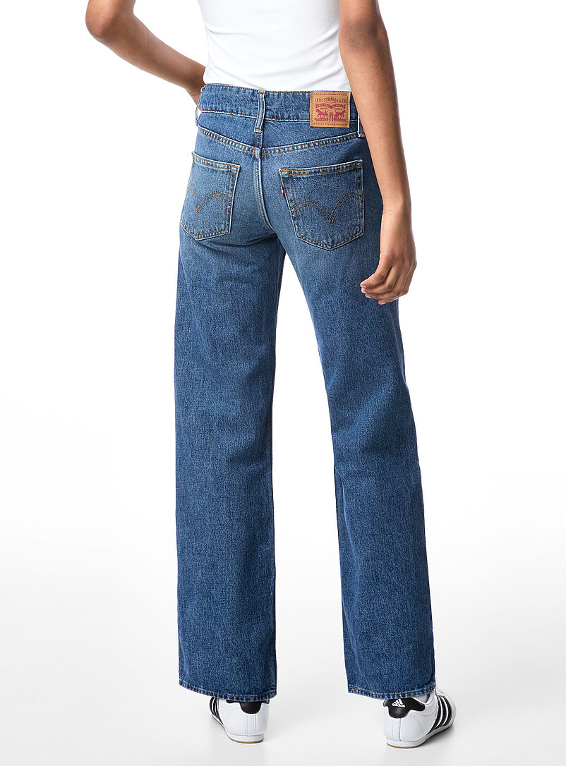 Levi's Light wash Superlow loose jean for women