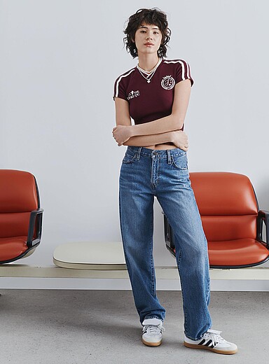 Levi's: Le jean baggy 94' Bleu royal - Saphir pour femme