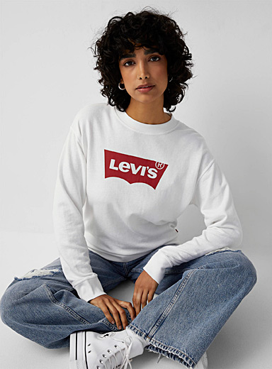 Signature mega logo sweatshirt | Levi's | Women's Sweatshirts & Hoodies |  Simons