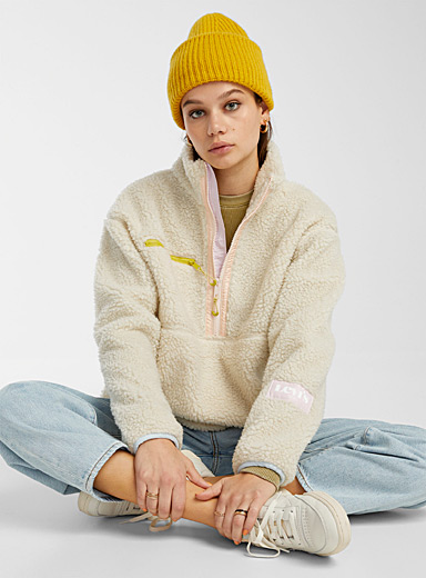 Sherpa half-zip sweatshirt | Levi's 