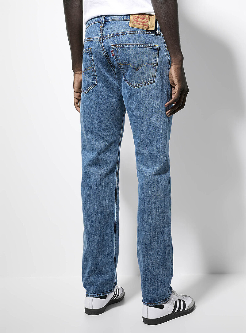 Original 501 medium-blue jean Straight fit product image 3