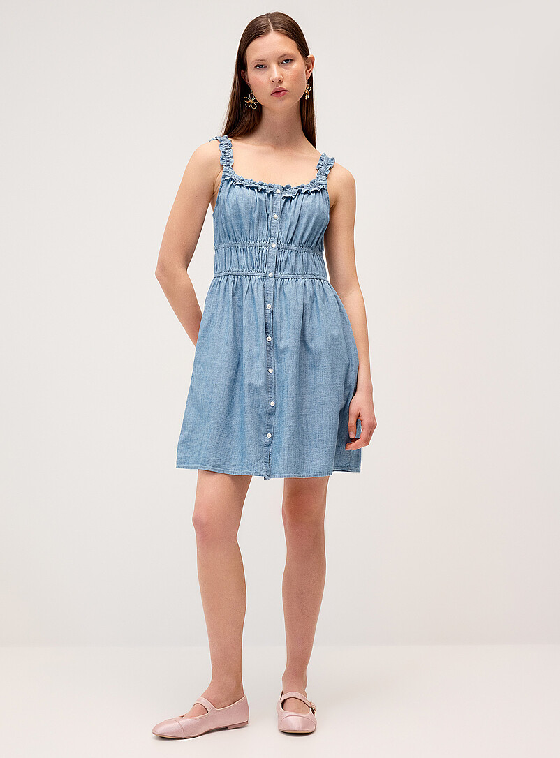 Vera ruched minidress product image (primary)