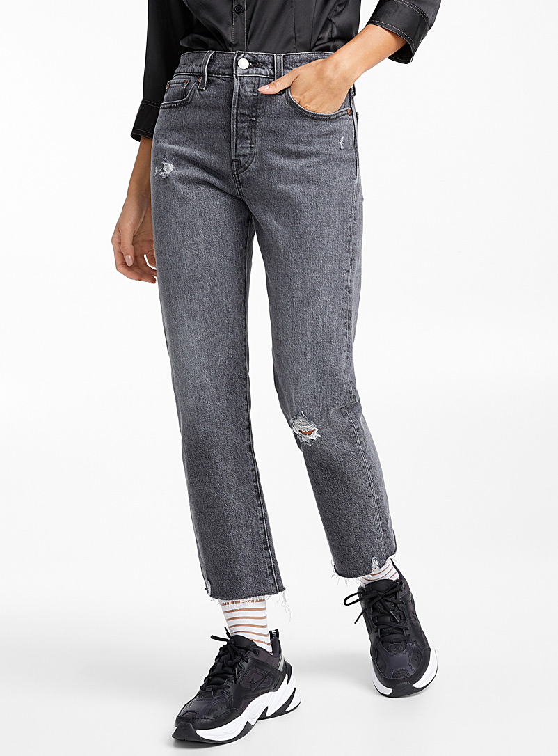 wedgie high rise jeans