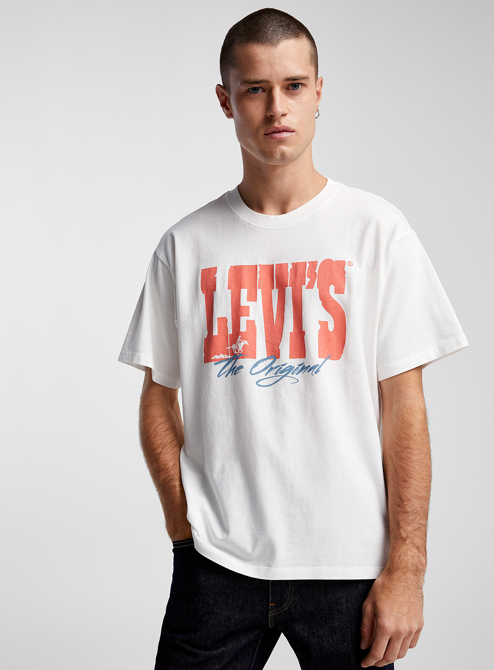 Shop Levi's The Original T-shirt In White
