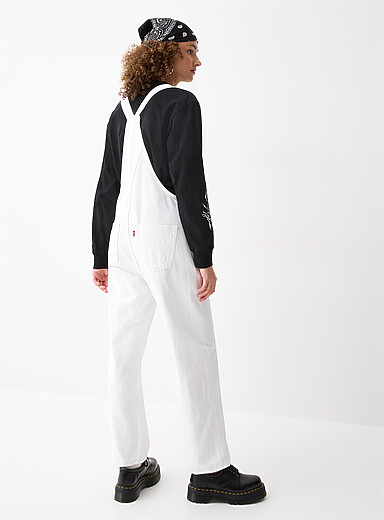 Vintage blue denim overalls product image 4