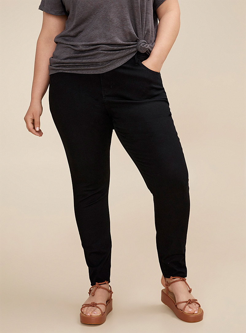 plus size high rise jeans