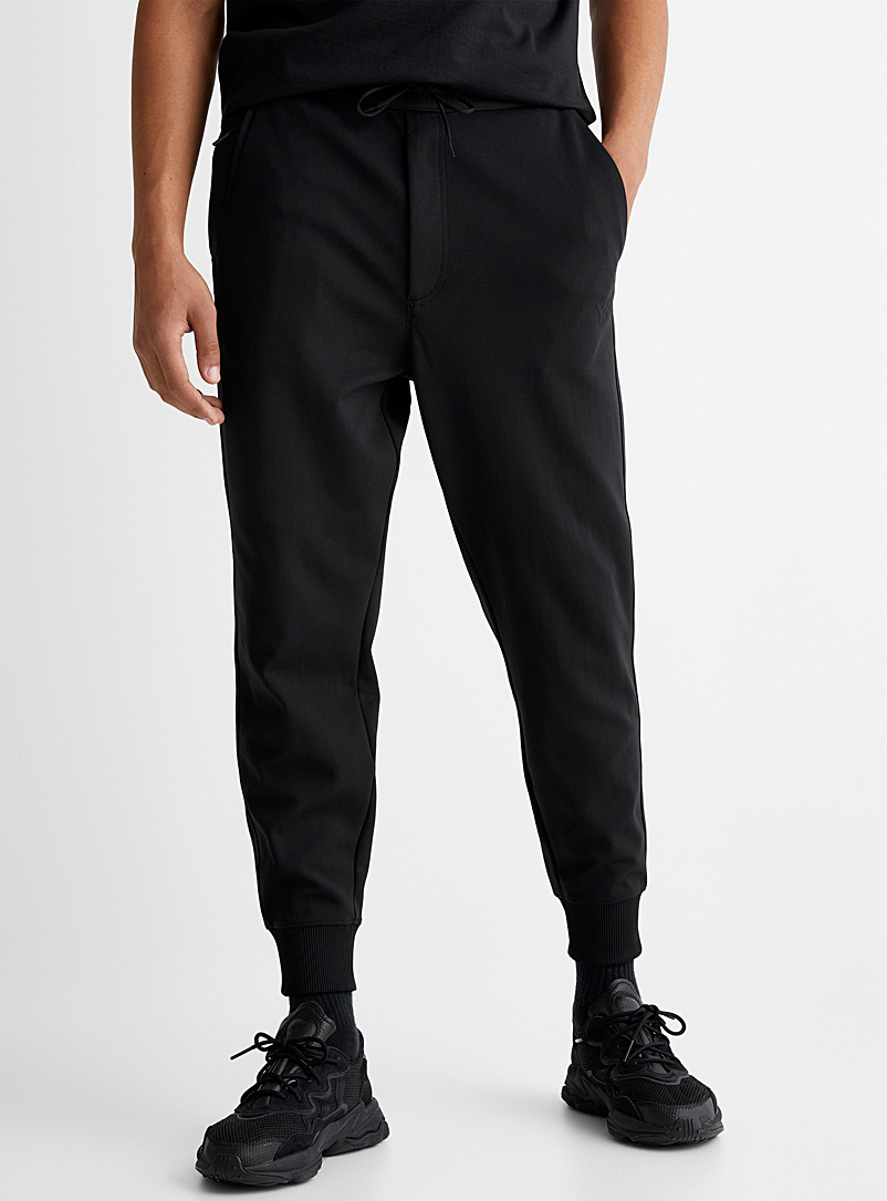 Y-3 Adidas: Le pantalon track classique noir Noir pour homme
