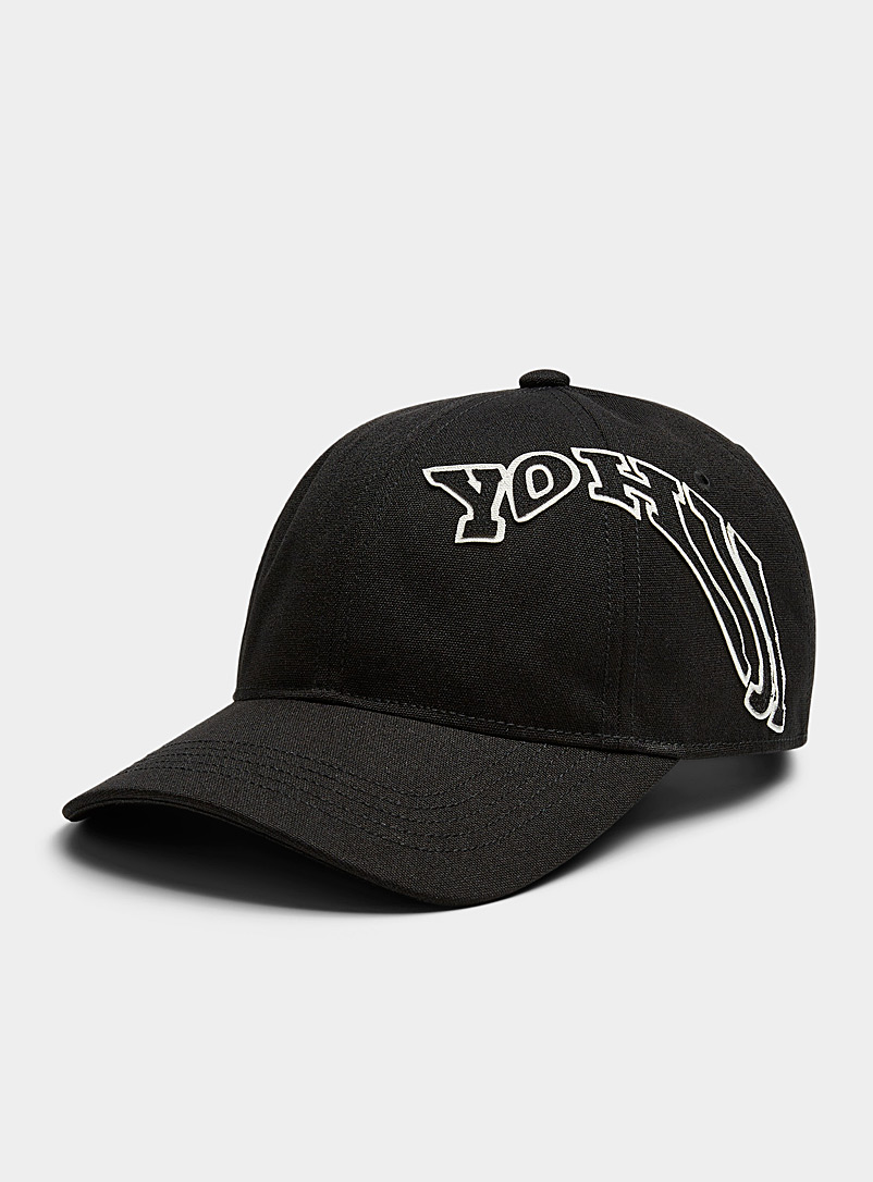 Y-3 Black Y-3 baseball cap for men