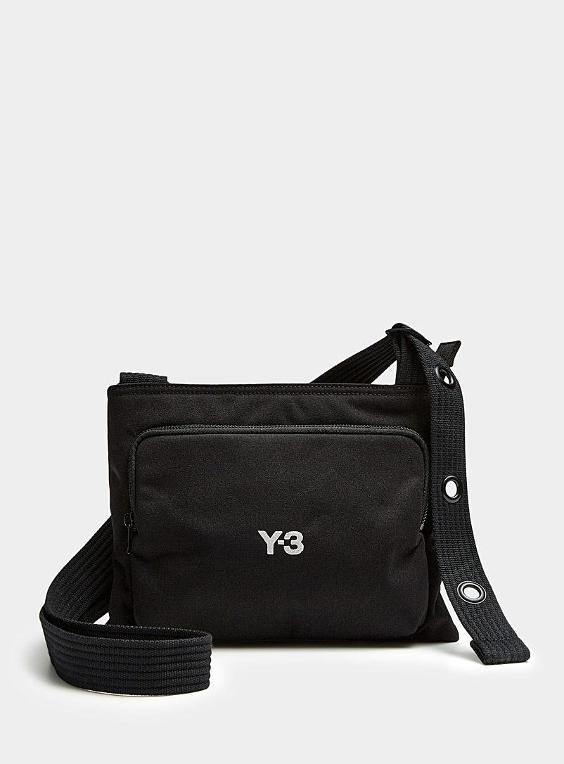Y-3 Black Y-3 cross-body bag for men