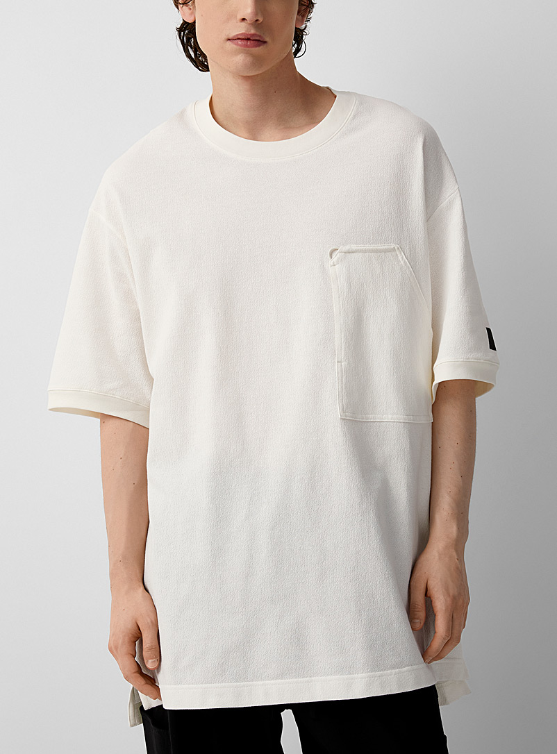 Le t-shirt crêpe poche plaquée, Y-3, Vêtements et Accessoires Designer  Y-3 pour homme