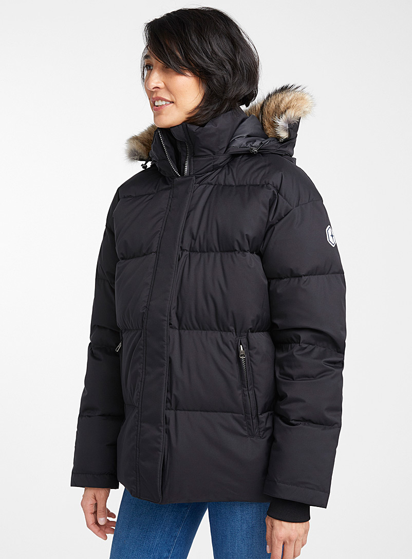 Ingrid cropped down puffer jacket | Quartz Co. | Women's Quilted and ...