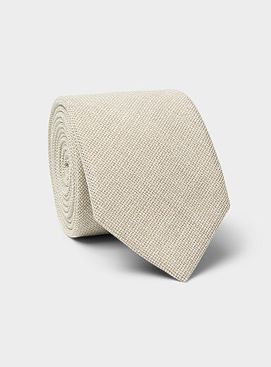 Textured pure wool tie <b>Exclusive collection from Italy</b>