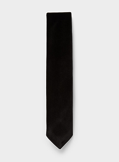 Pontoglio velvet tie <b>Exclusive collection from Italy</b>