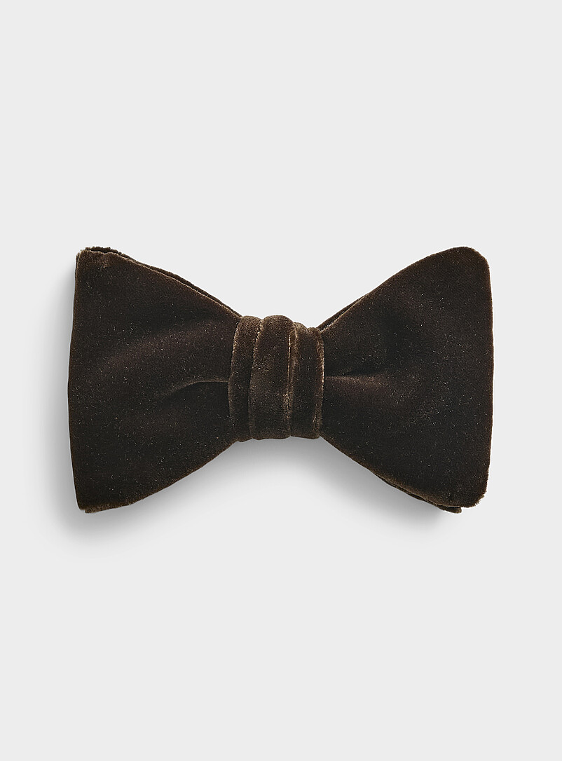 Pontoglio Velvet Bow Tie