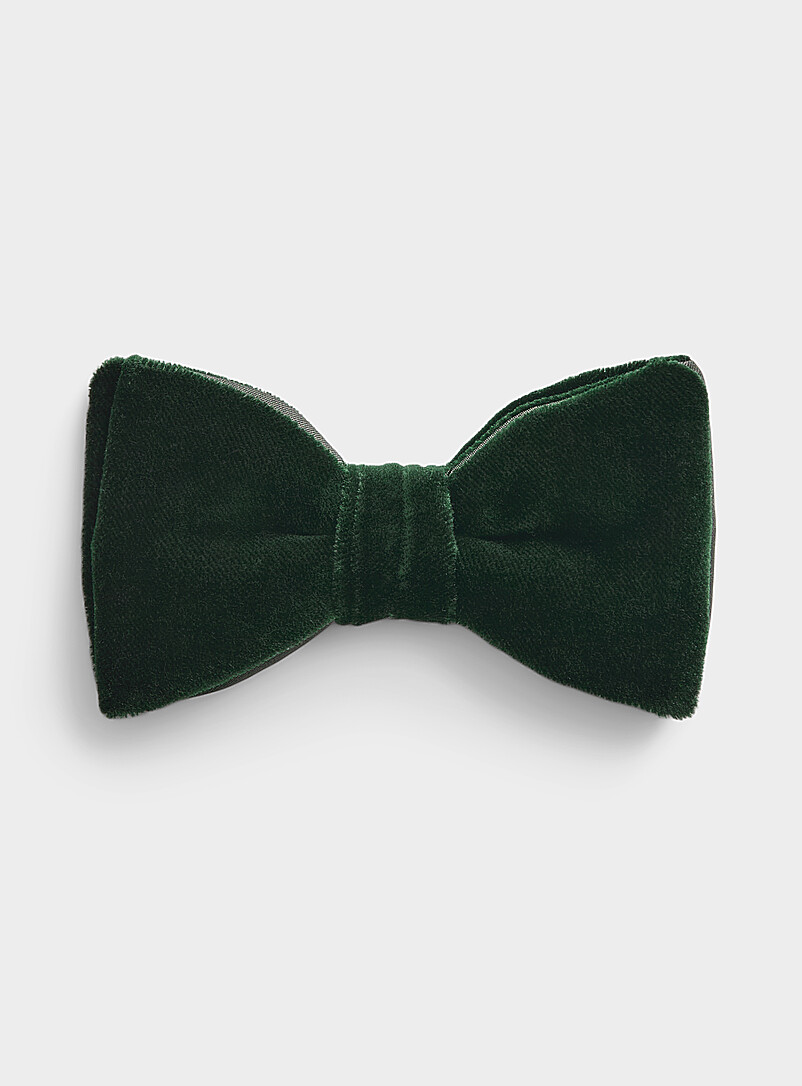 Pontoglio Velvet Bow Tie