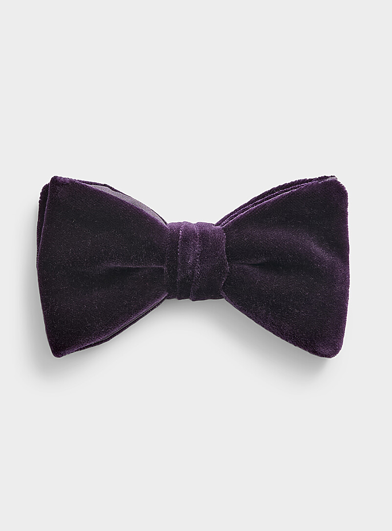Pontoglio Velvet Bow Tie
