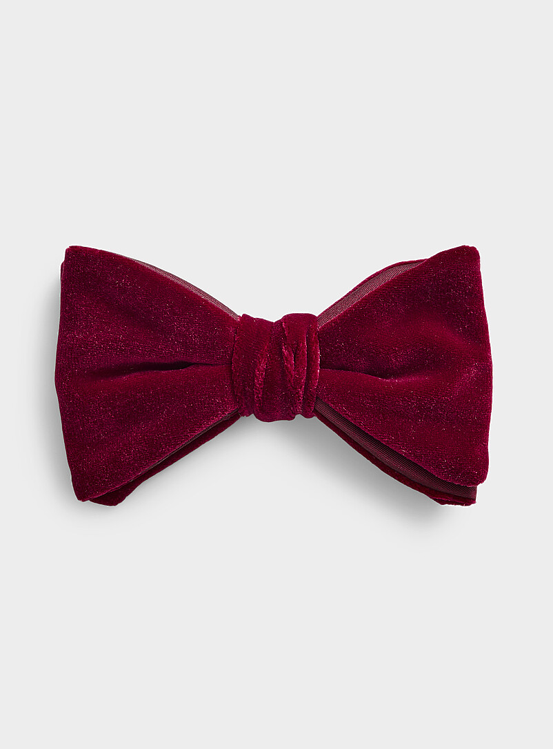 Pontoglio Velvet Bow Tie