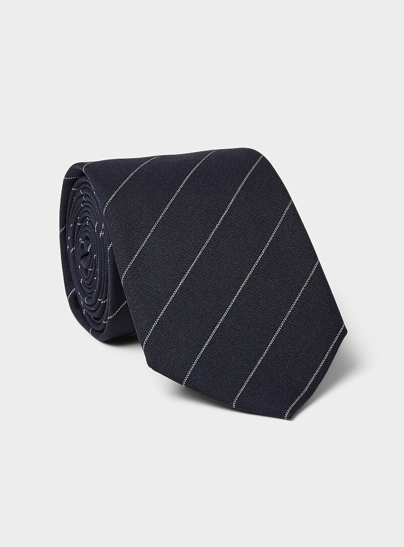 Diagonal Fine-Stripe Tie Exclusive Collection From Italy