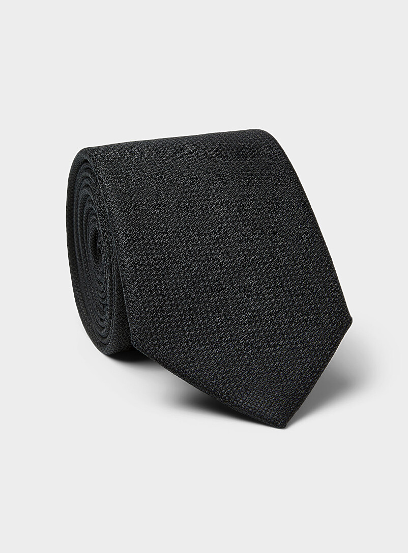 Textured pure wool tie Exclusive collection from Italy product image (primary)