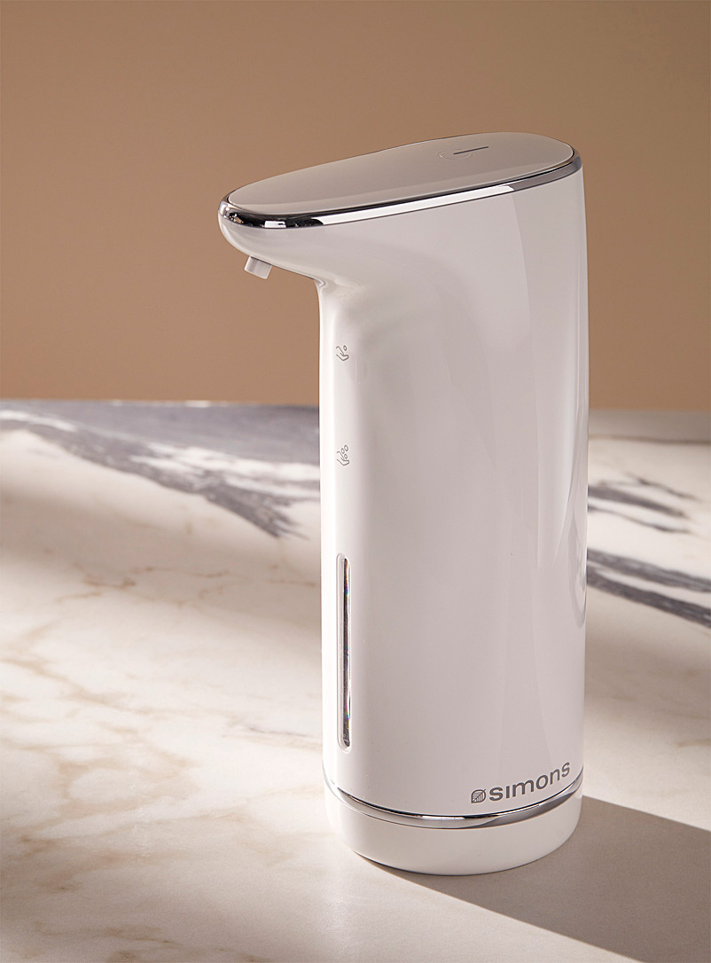 Simons Maison: Le distributeur automatique de savon moussant Blanc