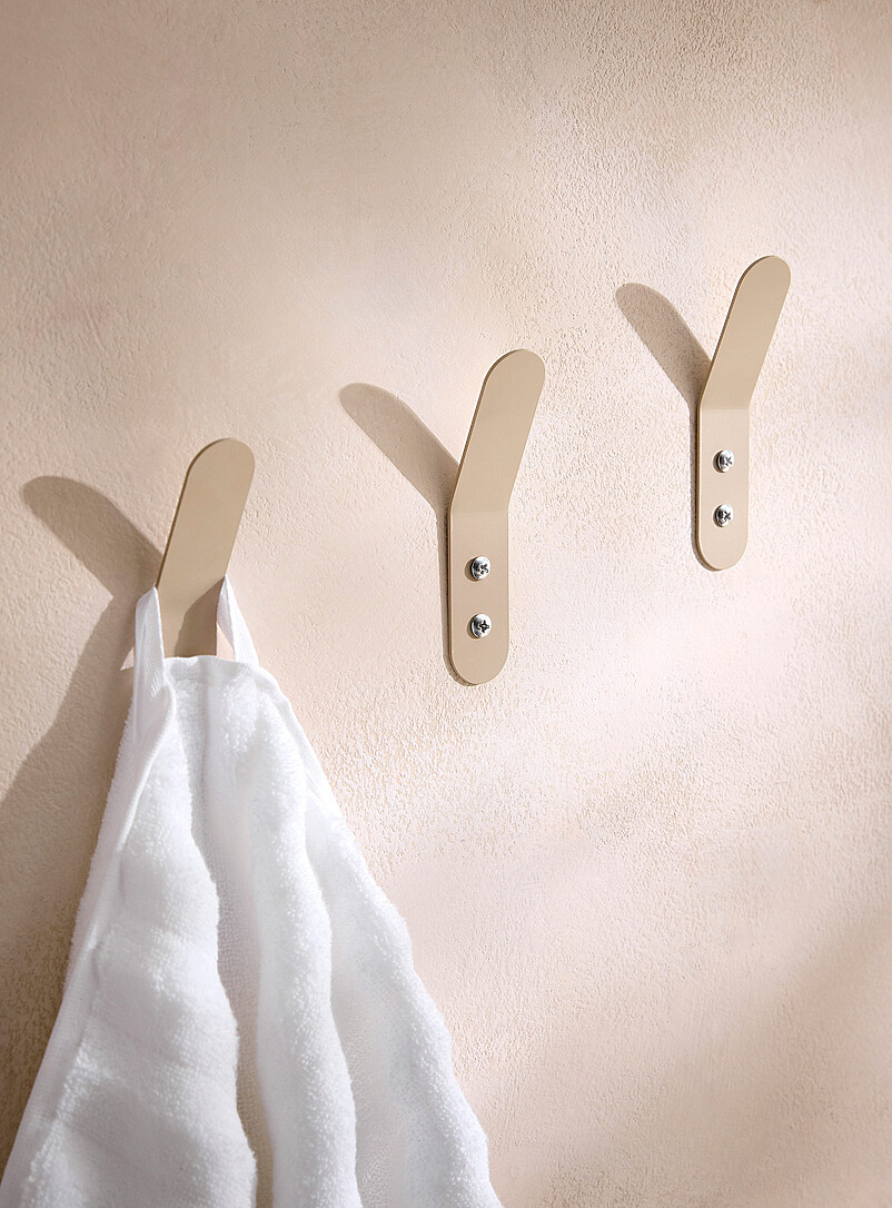 Black Wall Hooks Set Of 3