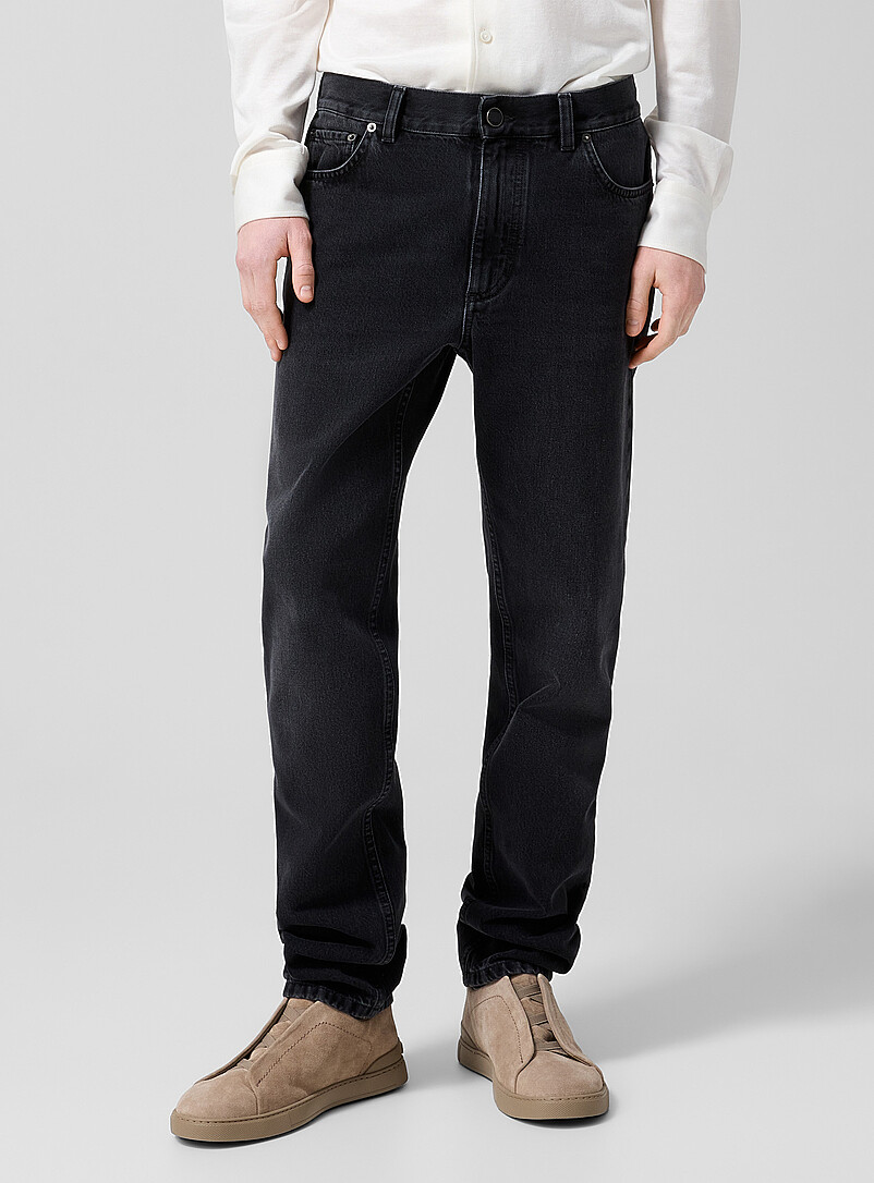 City faded black jean product image 2