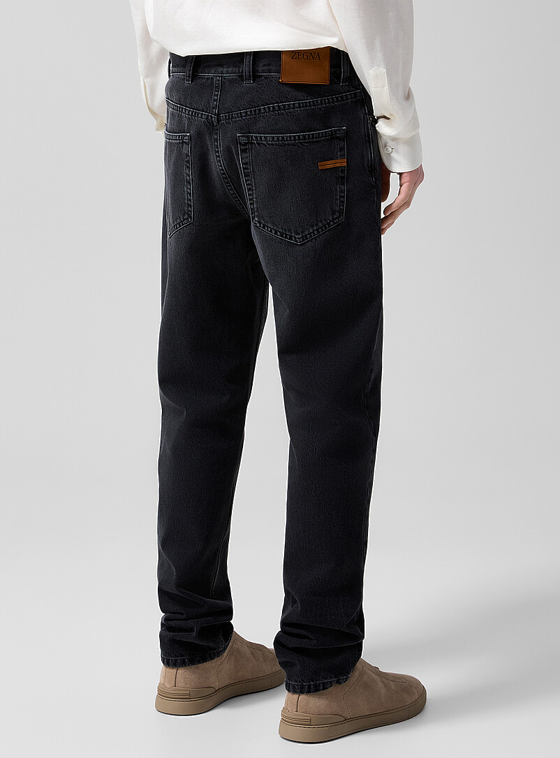 City faded black jean product image 3