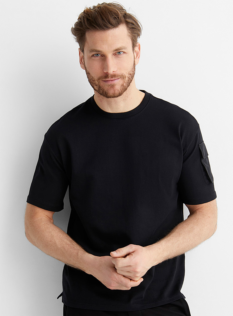 Utility pocket T-shirt | Le 31 | Shop Men's Short Sleeve & 3/4 Sleeve T ...