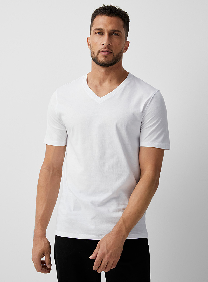t-shirt blanc crème | coton bio t-shirt blanc crème | coton bio