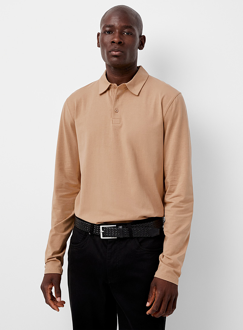 Soft Jersey Long-Sleeve Shirt, Men's Long Sleeve Shirts