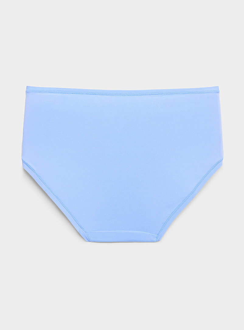 Miiyu: La classique microfibre unie Nylon recycl&eacute; P&ecirc;che pour femme