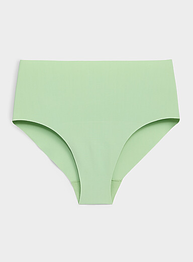 La cheekie taille haute coupe&eacute; laser Nylon recycl&eacute;