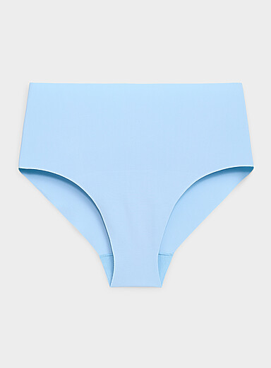 Laser-cut high-waist cheeky panty Recycled nylon