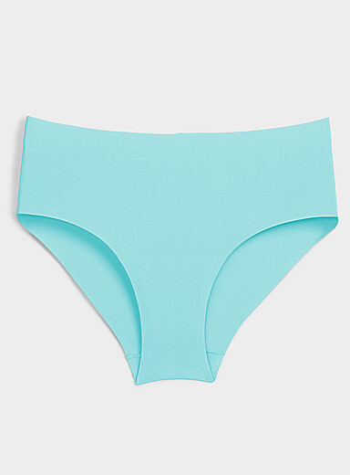Stretch Laser-cut bikini panty Recycled nylon