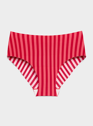 Stretch Laser-cut bikini panty Recycled nylon