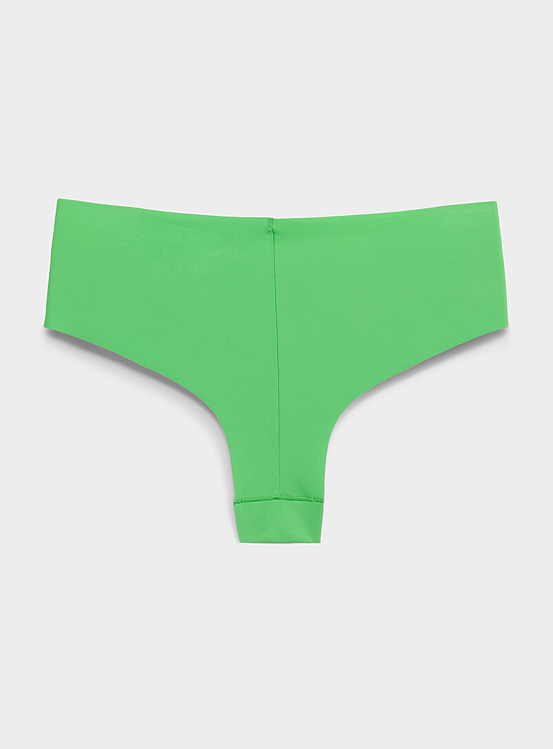 Miiyu: La br&eacute;silienne dense coup&eacute;e laser Nylon recycl&eacute; Vert pour femme
