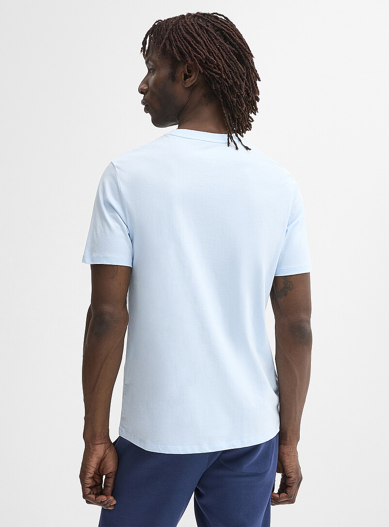 Le 31 Lilacs Colourful 100% organic cotton crew-neck T-shirt <b>Standard fit</b> for men