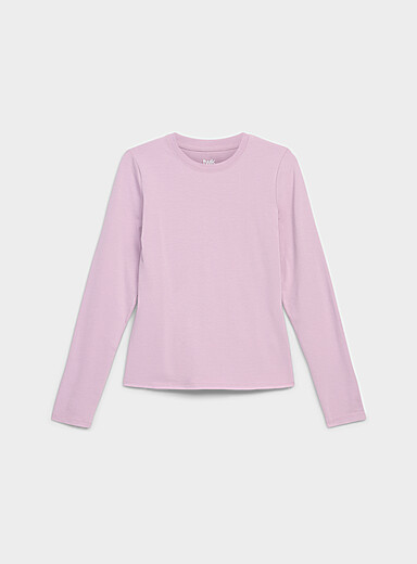 Organic cotton long-sleeve T-shirt <b>Slim fit</b>