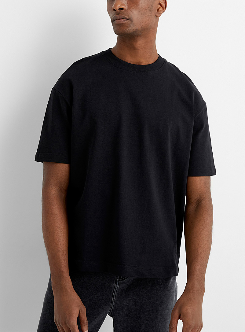 Organic cotton box-fit T-shirt | Le 31 