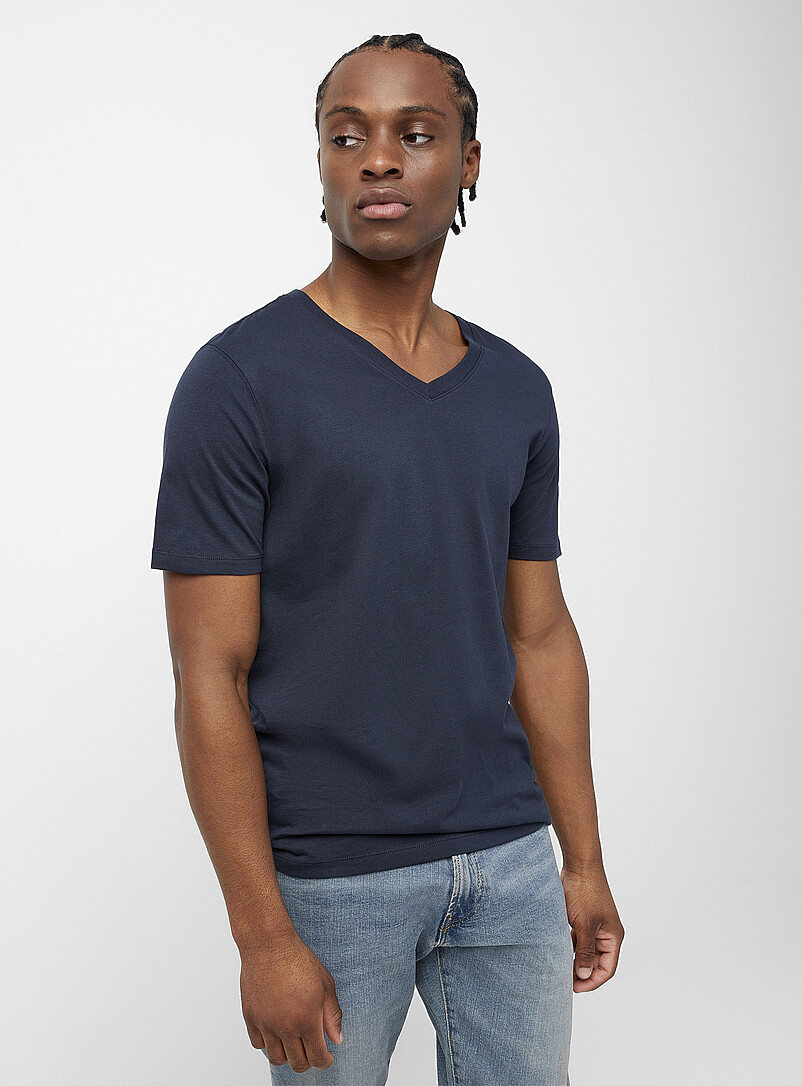 100% Organic Cotton V-Neck T-Shirt Standard Fit
