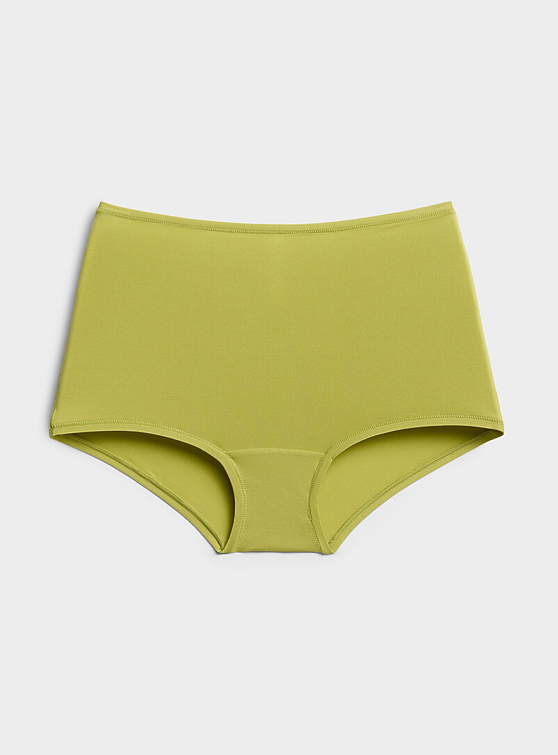 Plain Microfibre Boyshort Recycled Nylon