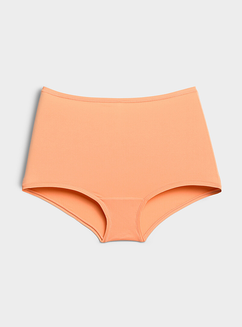 Plain Microfibre Boyshort Recycled Nylon