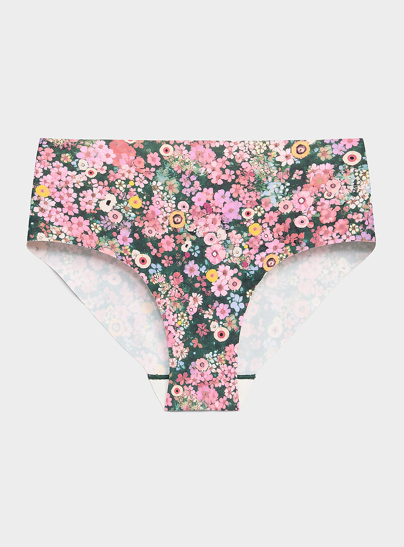 Stretch Laser-cut bikini panty Recycled nylon product image (primary)