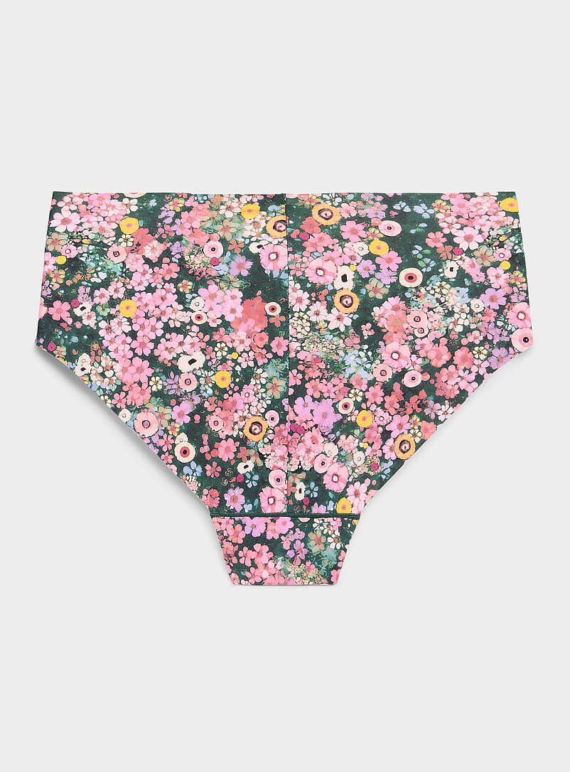 Stretch Laser-cut bikini panty Recycled nylon product image 2