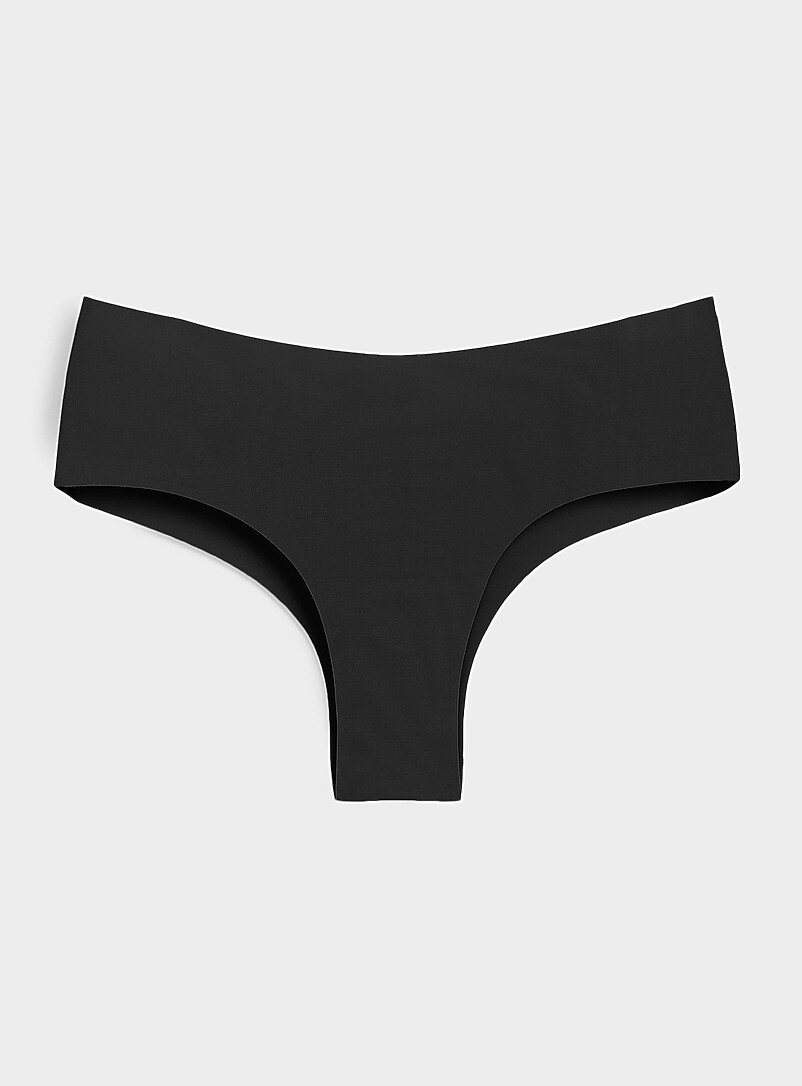 Dense Laser-Cut Brazilian Panty Recycled Nylon