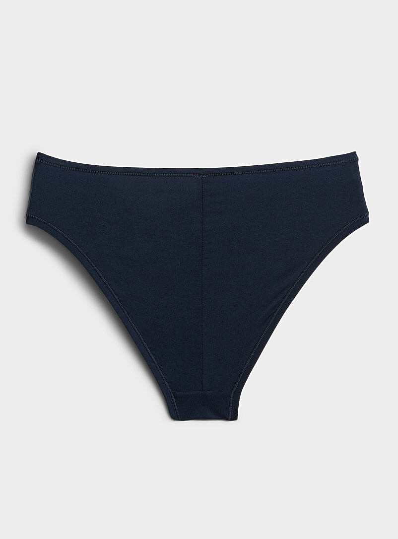 Ultra-soft stretch high-cut cheeky panty Recycled nylon product image 2
