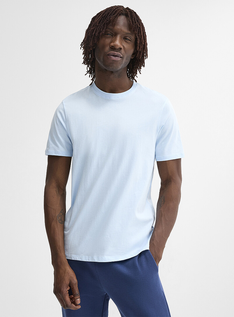 Colourful 100% Organic Cotton Crew-Neck T-Shirt Standard Fit
