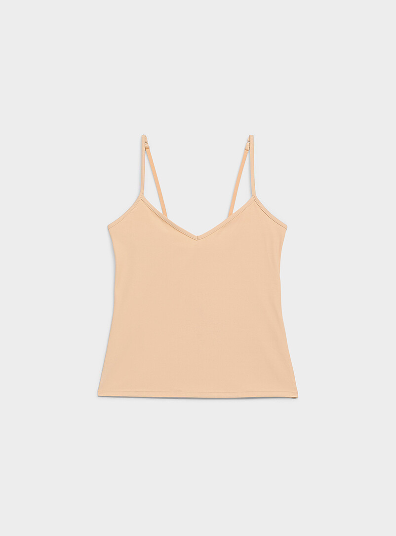 Smoothing stretch V-neck cami product image 3