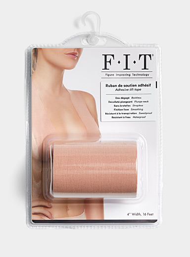 Large beige adhesive support band